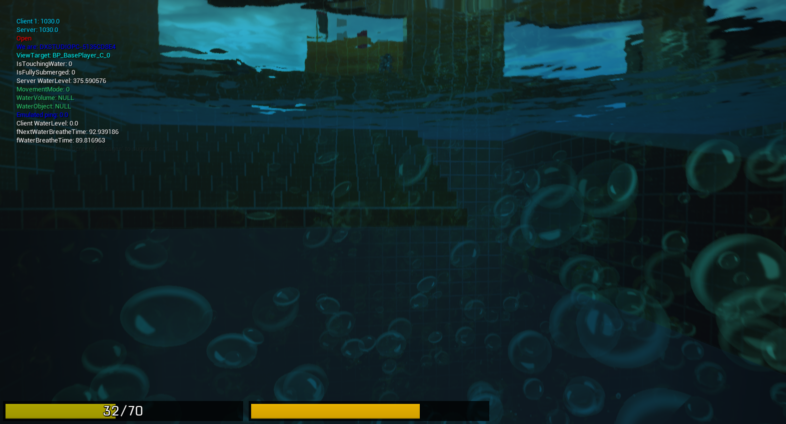 Lot of progress - ladders, interaction system, underwater and more