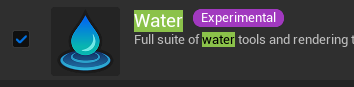 Water System Plugin